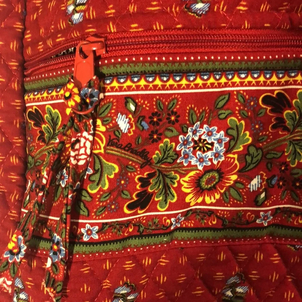 Vera Bradley Provincial Red Large Garment Bag